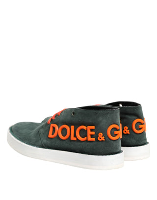 Zapatillas casuales verdes para hombre con logo Derby
