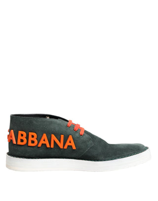 Zapatillas casuales verdes para hombre con logo Derby