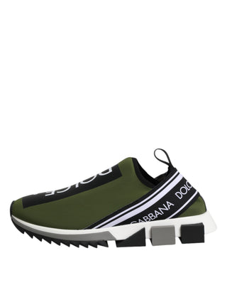 Green Logo Low Top Sorrento Men Sneakers Shoes