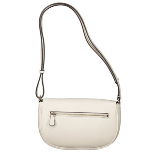 Bianco Polyurethan Damenhandtasche