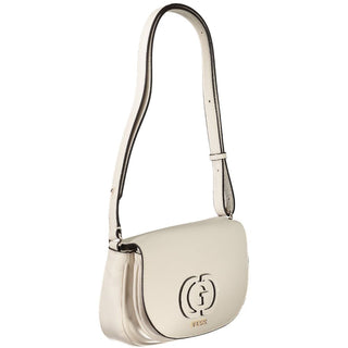 Bianco Polyurethan Damenhandtasche