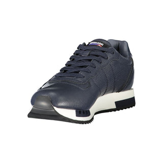 Blauer Polyurethan-Herren-Sneaker