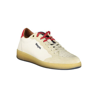 Herren-Sneaker aus weißem Polyurethan