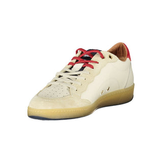 Herren-Sneaker aus weißem Polyurethan