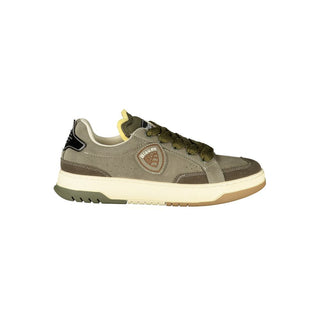 Zapatillas de poliuretano verde para hombre