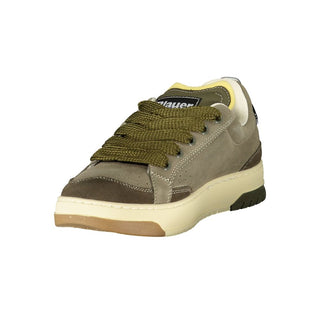 Zapatillas de poliuretano verde para hombre