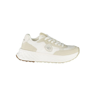 Bianco Polyurethan Damen-Sneaker