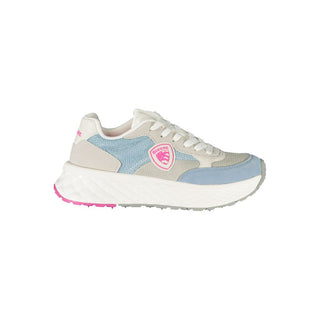 Azzurro Polyurethan Damen-Sneaker