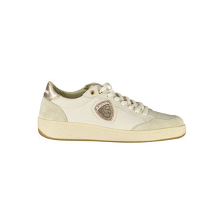 Weiße Leder-Sneaker für Damen