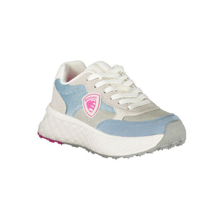 Azzurro Polyurethan Damen-Sneaker