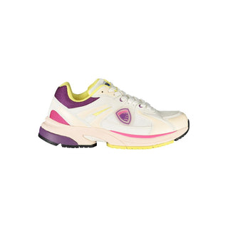 Zapatilla deportiva blanca de poliuretano para mujer