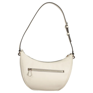 Bianco Polyurethan Damenhandtasche