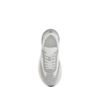 Zapatillas deportivas para hombre de cuero de becerro blanco Bos Taurus