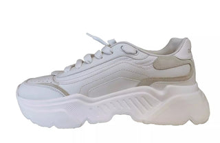 White Daymaster Low Top Mens Sneakers