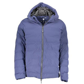 Chaqueta azul de poliamida para hombre