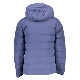 Chaqueta azul de poliamida para hombre