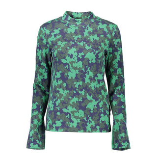 Women's Green Viscose Jumper