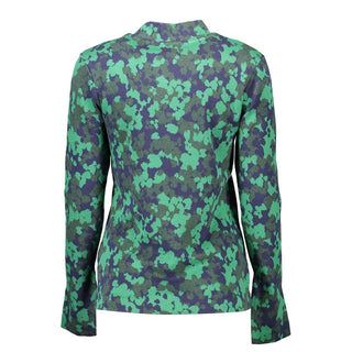 Women's Green Viscose Jumper