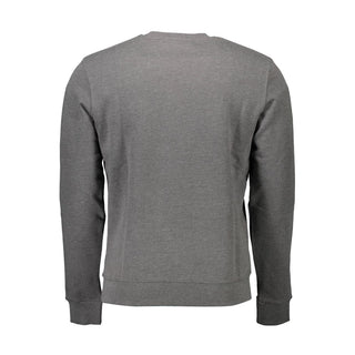 Gray Cotton Men's Sweatshirt