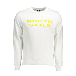 Sudadera de algodón blanca para hombre