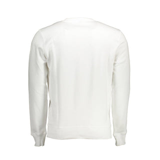 Sudadera de algodón blanca para hombre