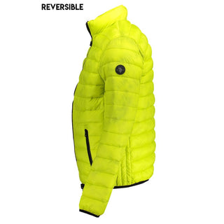 Yellow Nylon Men's Jacket