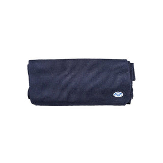 Blue Cotton Men Scarf