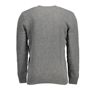 Gray Wool Men's Sweater