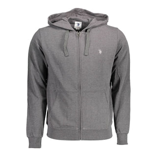 Gray Cotton Men's Sweatshirt