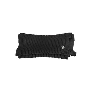 Black Wool Men's Scarf