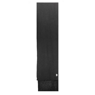 Black Wool Men's Scarf