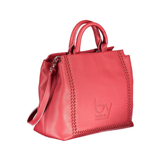 Bolso de mano para mujer de poliuretano beige