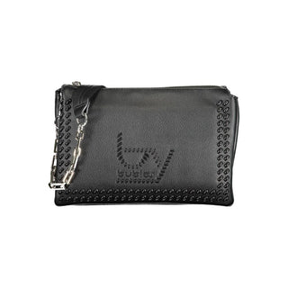 Nero Polyurethane Women Handbag
