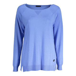 Azzurro Viscosa Damenpullover