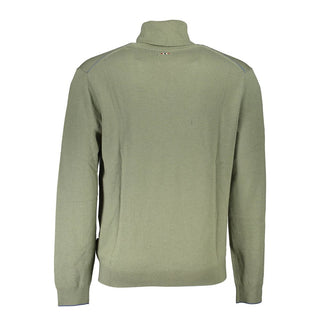 Suéter para hombre de lana verde