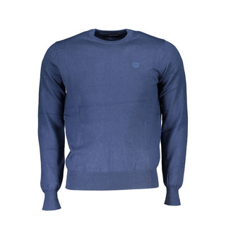 Suéter para hombre de poliamida azul