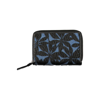 Cartera para mujer de poliuretano negro