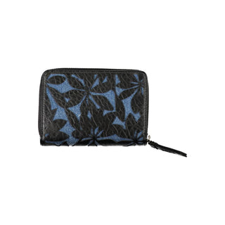 Cartera para mujer de poliuretano negro