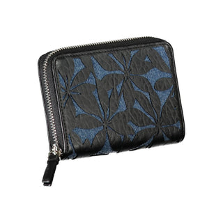 Cartera para mujer de poliuretano negro