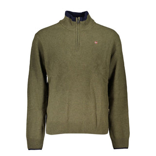 Suéter para hombre verde Tessuto