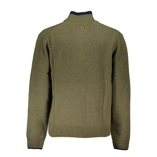 Suéter para hombre verde Tessuto
