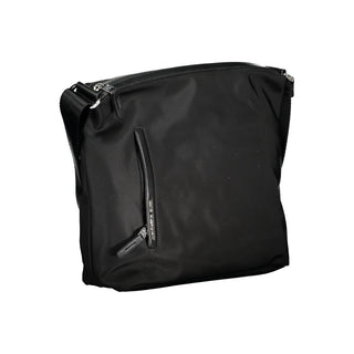 Bolso de mano para mujer negro de nailon