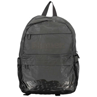 Mochila para hombre de poliéster negro
