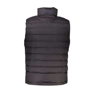 Chaqueta negra de poliamida para hombre