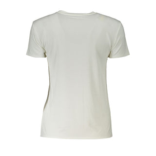 Weißes Damen-T-Shirt aus Bio-Baumwolle