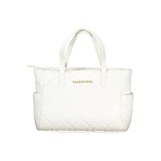 Damen-Polyurethan-Tasche, weiß