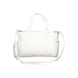 Damen-Polyurethan-Tasche, weiß