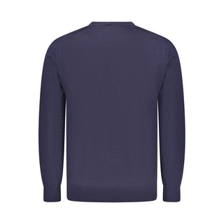 Blue Wool Men's Sweater