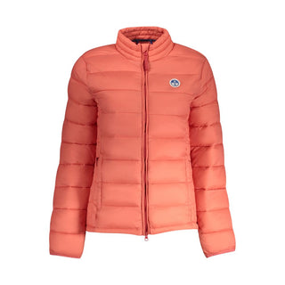 Rosa Polyamid Damenjacke