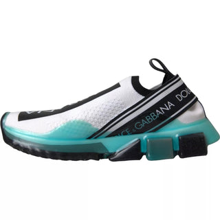 Zapatillas Sorrento negras, blancas y azules sin cordones